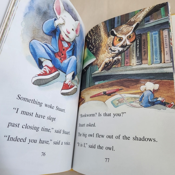 Adventures Of Stuart Little | I Can Read Book | Hardcover | 4 Stories | 128 Page - Picture 6 of 11